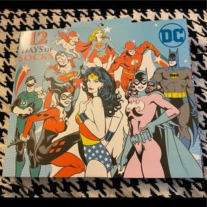 DC comics 12 Days of Socks